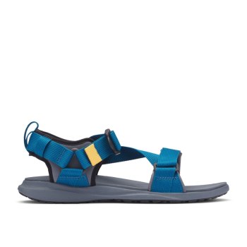 Columbia Sandal, Sandalias Grises Oscuro Rojos Azules Para Hombre | 195268-NQF